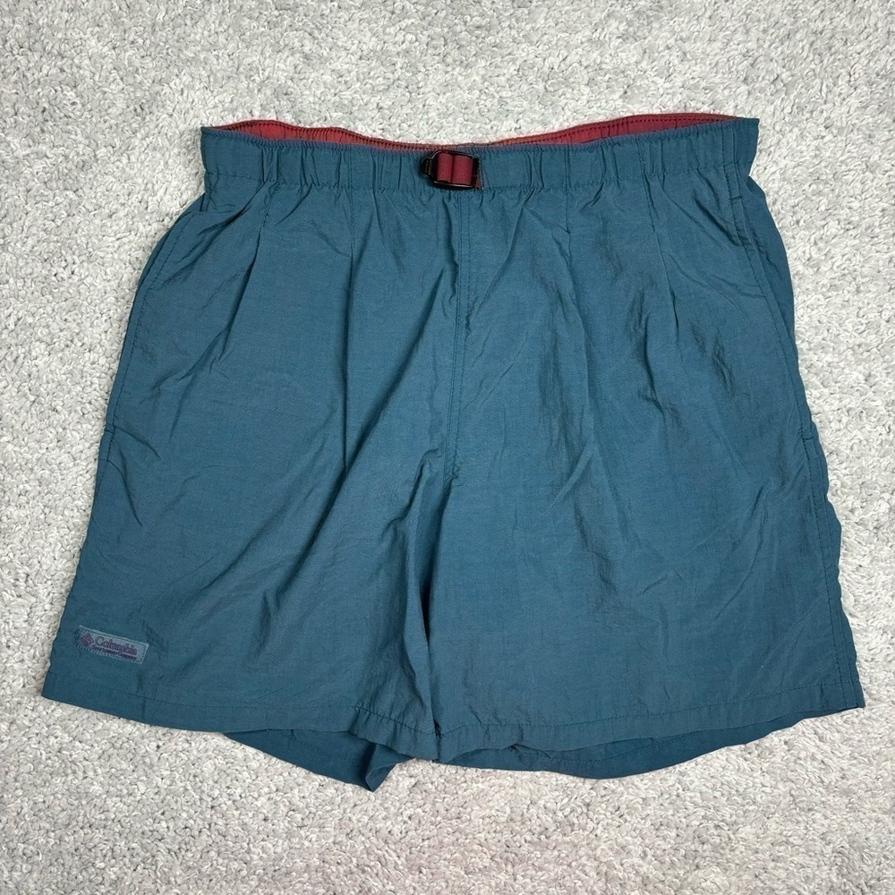Columbia Shorts Mens Small Vintage Mesh Lined Hiking Outdoors Utility Casual